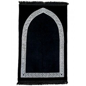 Молитовний килимок Намазлик Classic Mihrab 70×110 см Чорний