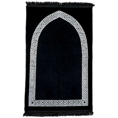 Молитовний килимок Намазлик Classic Mihrab 70×110 см Чорний