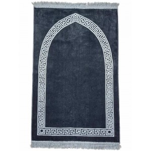 Молитовний килимок Намазлик Classic Mihrab 70×110 см Антрацит