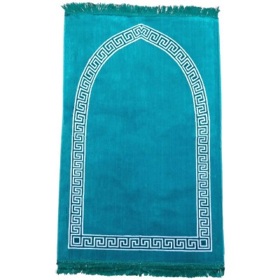 Молитовний килимок Намазлик Classic Mihrab 70×110 см Бірюзовий