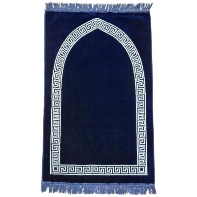 Молитовний килимок Намазлик Classic Mihrab 70×110 см Темно-синій