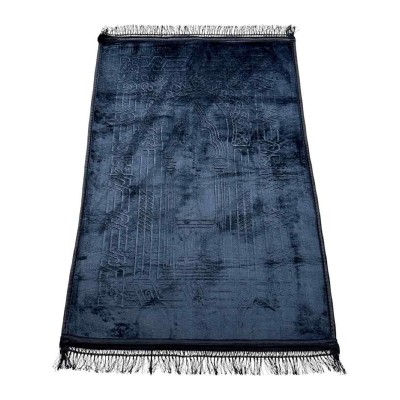 Килимок для намазу Dcib Luxury Velvet Sajda 80×120 см Чорний