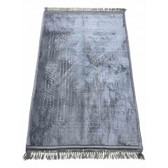 Килимок для намазу Dcib Luxury Velvet Sajda 80×120 см Сірий