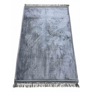 Килимок для намазу Dcib Luxury Velvet Sajda 80×120 см Сірий