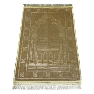 Килимок для намазу Dcib Luxury Velvet Sajda 80×120 см Бежевий