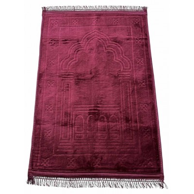 Килимок для намазу Dcib Luxury Velvet Sajda 80×120 см Бордо