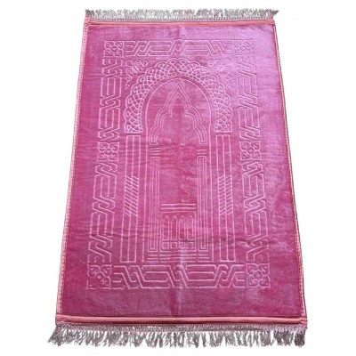 Килимок для намазу Dcib Luxury Velvet Sajda 80×120 см Рожевий