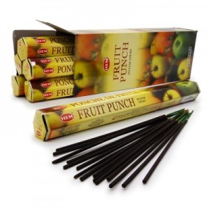 Fruit Punch Фруктовий пунш Аромапалочки Hem Incense Sticks 20 шт