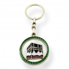 Брелок «Священна Кааба» Kaabah металевий Зелений