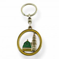 Брелок «Мечеть Пророка» металевий Золотий