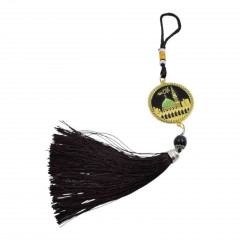 Підвіска «Кааба та Мечеть Пророка ﷺ» металева двостороння Коричневий