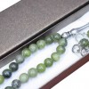 Чотки з натурального каменю Нефрит (Yeşim taşı) 33 намистини 8 мм