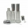 Флакони 3 Шт Скляні Для Спрей Духів з серебристим Пульверизатором 10 Мл Модель 4093 Флакони 3 Шт Скляні Для Спрей Духів з серебристим Пульверизатором 10 Мл Модель 4093