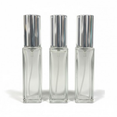 Флакони 3 Шт Скляні Для Спрей Духів з серебристим Пульверизатором 10 Мл Модель 4093 Флакони 3 Шт Скляні Для Спрей Духів з серебристим Пульверизатором 10 Мл Модель 4093