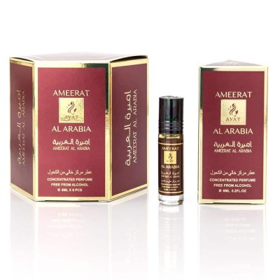 Масляний парфум Ameerat Al Arabia Ayat perfumes 6 мл Для жінок Масляний парфум Ameerat Al Arabia Ayat perfumes 6 мл Для жінок