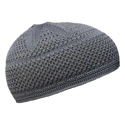 Чоловіча тюбетейка Dosso Elmas, в’язана One Size Сірий Чоловіча тюбетейка Dosso Elmas, в’язана One Size Сірий