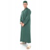 Каміс арабська подовжена сорочка Fistan Cellabiye Yasir Зелений S