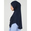 Хіджаб готовий цільний Tesettur Turban Ecardin ST406 One Size Темно-синій Хіджаб готовий цільний Tesettur Turban Ecardin ST406 One Size Темно-синій