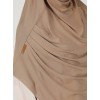 Хіджаб готовий цільний Tesettur Turban Ecardin ST406 One Size Кава з молоком