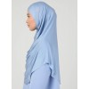 Хіджаб готовий цільний Tesettur Turban Ecardin ST406 One Size Блакитний
