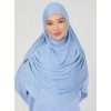 Хіджаб готовий цільний Tesettur Turban Ecardin ST406 One Size Блакитний