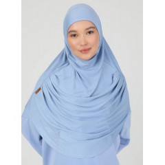 Хіджаб готовий цільний Tesettur Turban Ecardin ST406 One Size Блакитний