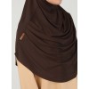 Хіджаб готовий цільний Tesettur Turban Ecardin ST406 One Size Коричневий