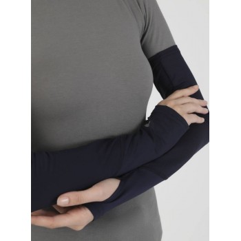 Нарукавники жіночі Ecardin Pro Sport Kolluk ST096 через великий палець Темно-синій Нарукавники жіночі Ecardin Pro Sport Kolluk ST096 через великий палець Темно-синій