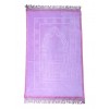 Килимок для намазу Luxury Velvet Sajda 70х110 см Model 2 Рожевий