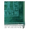 Килимок для намазу Luxury Velvet Sajda 70х110 см Model 1 Зелений