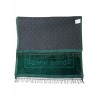 Килимок для намазу Luxury Velvet Sajda 70х110 см Model 2 Зелений