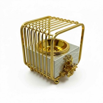 Бахурниця аромалампа вугільна Mabkhara Modern Gold
