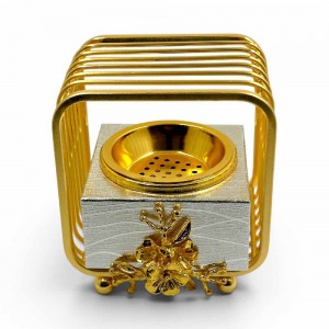 Бахурниця аромалампа вугільна Mabkhara Modern Gold Бахурниця аромалампа вугільна Mabkhara Modern Gold