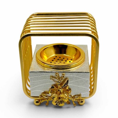 Бахурниця аромалампа вугільна Mabkhara Modern Gold