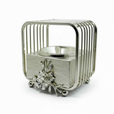 Бахурниця аромалампа вугільна Mabkhara Modern Silver