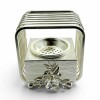 Бахурниця аромалампа вугільна Mabkhara Modern Silver