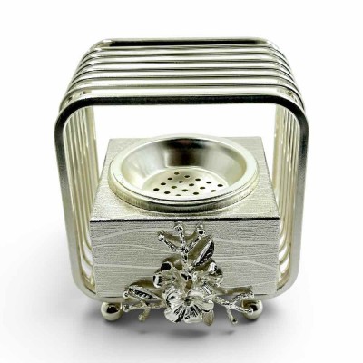 Бахурниця аромалампа вугільна Mabkhara Modern Silver
