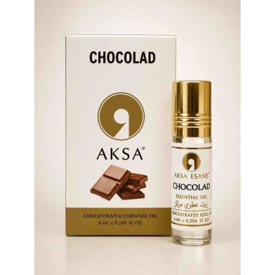 Chocolad 6 мл Масляний парфум Aksa Esans Унісекс