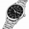 Чоловічий годинник Casio MTP-V006D-1B2 з чорним циферблатом та сталевим браслетом Чоловічий годинник Casio MTP-V006D-1B2 з чорним циферблатом та сталевим браслетом