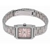 Жіночий годинник Casio LTP-V007D-4E з рожевим циферблатом та металевим браслетом
