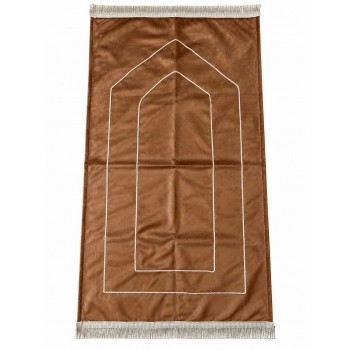 Килимок для намазу Prayer Mat Mihrab Safa, 70×120 см Коричневий