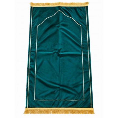 Килимок для намазу Prayer Mat Mihrab Safa, 70×120 см Смарагдовий