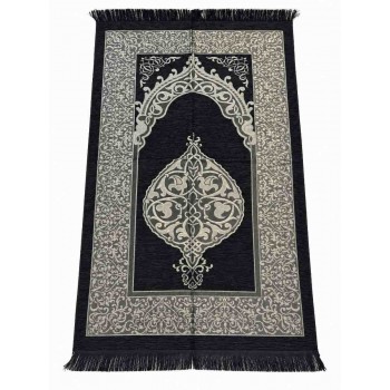 Килимок для намазу Ornament Sajda 165 × 65 см Чорний