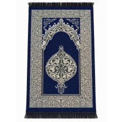 Коврик для намаза Ornament Sajda 165 × 65 см Синий