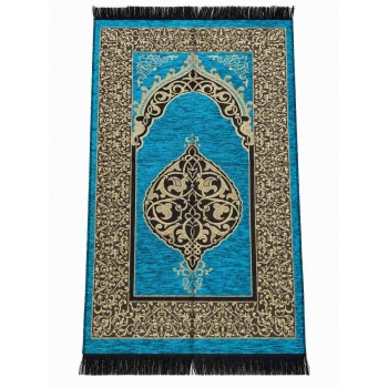 Килимок для намазу Ornament Sajda 165 × 65 см Бірюзовий