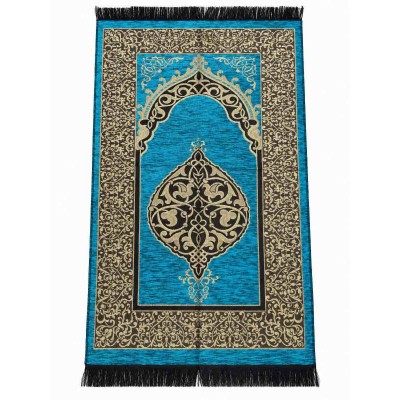 Килимок для намазу Ornament Sajda 165 × 65 см Бірюзовий