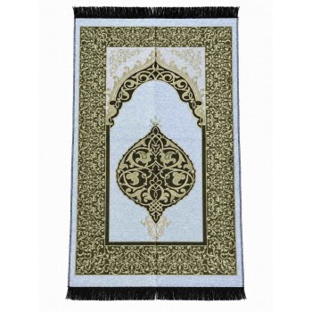 Килимок для намазу Ornament Sajda 165 × 65 см Блакитний