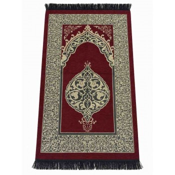 Килимок для намазу Ornament Sajda 165 × 65 см Бордовий