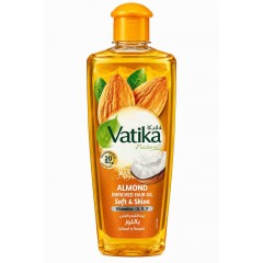 Масло для волос Dabur Vatika Naturals Almond Enriched Hair Oil с миндалем, 200 мл