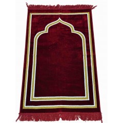 Килимок для намазу Golden Mihrab Sajda 110 × 70 см Бордовий